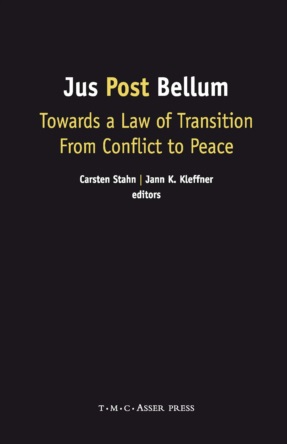 Jus Post Bellum frontcover